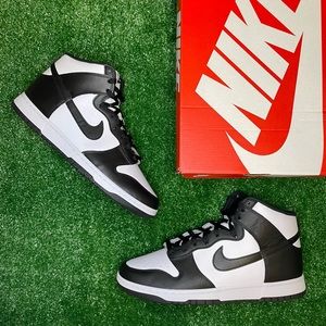 Nike Dunk High Black White panda size 13 mens DS